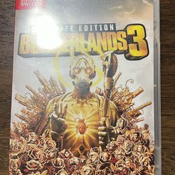 Ultimate Edition Borderlands 3 For Nintendo Switch 