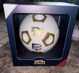 Miller lite mvp match time ball beer holder