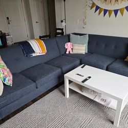 Navy blu sofa for sale