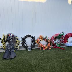 Holiday Decorations, Flowers & Vases