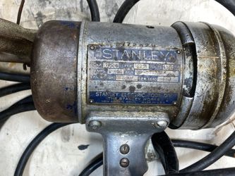 Vintage Heavy Duty Stanley Corded Drill