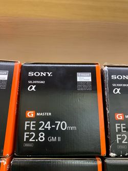Sony 24-70 2.8 GM Mark II