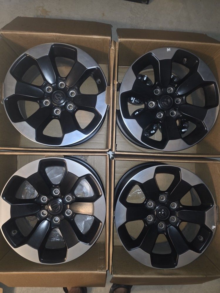 2020 Ram Rebel OEM Wheels 18x8 +18mm