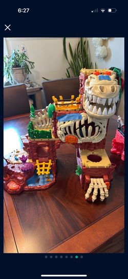 Fisher Price imaginext T-Rex Mountain (discontinued) Pirate Set