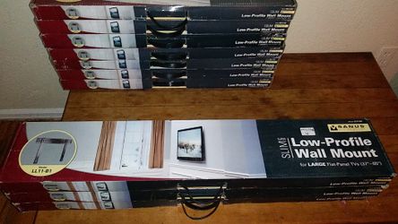 SANUS [SUPER SLIM] LOW-PROFILE WALL MOUNT!! $100 for ALL 10!!