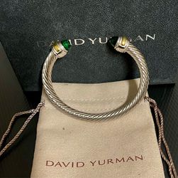 David Yurman Bracelet 4mm with  original box and pouch