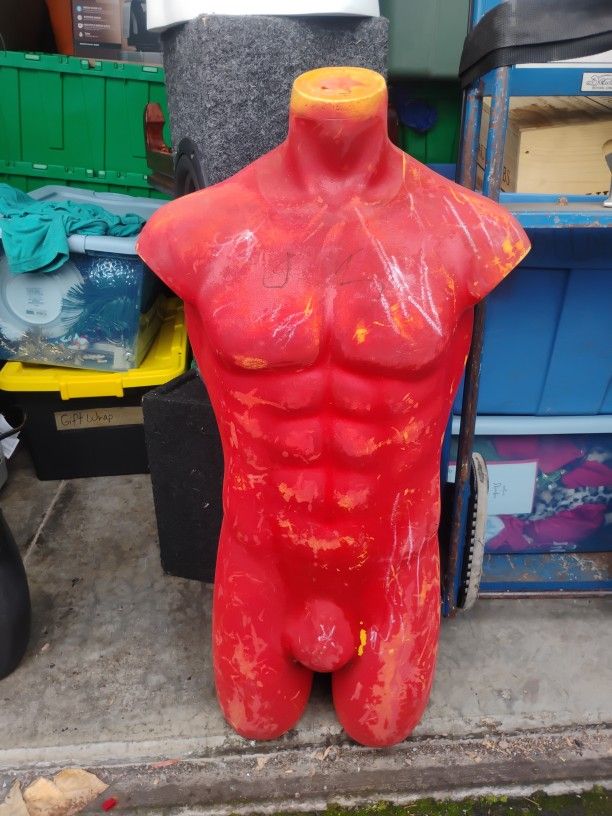 Male Mannequin Torso