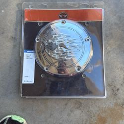 Harley Flames Derby Cover