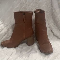 Brown Ankle Bootx Size 9 1/2 