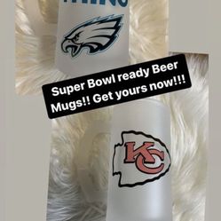 SuperBowl Beer Mug