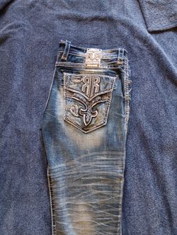Blue Rock Revival Jeans Brand New BootCut Best Quality 