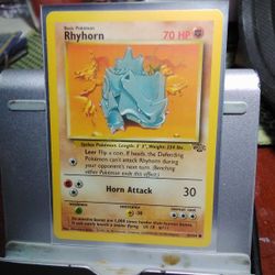 95-99 Pokemon Rhyhorn 61/64