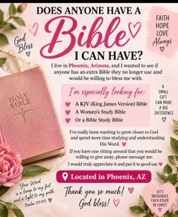 Please need of Bible