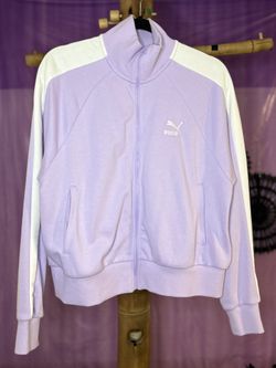 Lilac Puma Zip-up Track Jacket