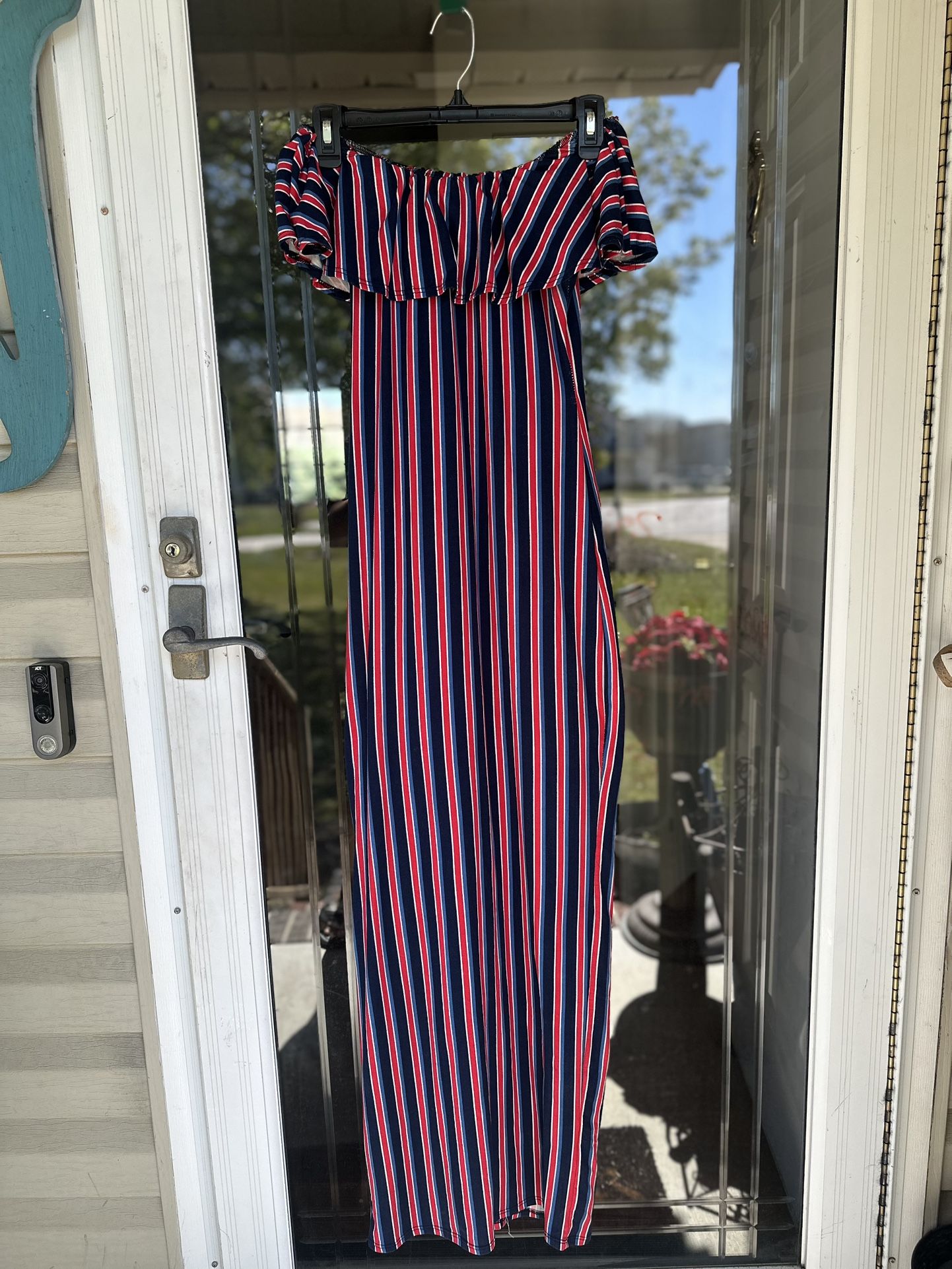 Urban Rose Off-the-Shoulder Maxi SunDress