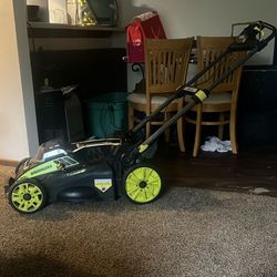 40 V Ryobi 20 inch brushless mower