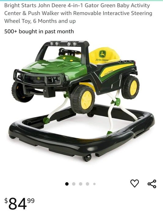John Deer 4-in-1 Activity Walker