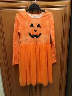 Girls Halloween Glittery Sparkly Halloween Dress New Size 12