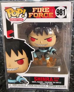 Funko Pop Fire Force Shinra with Fire #981