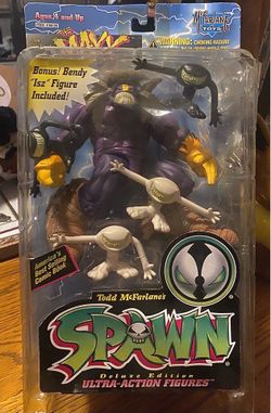 In Box: Vintage The Maxx By Mcfarlane Toys 1996 Black Iz Spawn