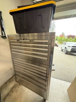 CSPS Steel Glide stainless steel toolbox