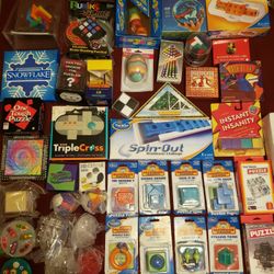 Mechanical Puzzles/Brain Teasers/Mind Games