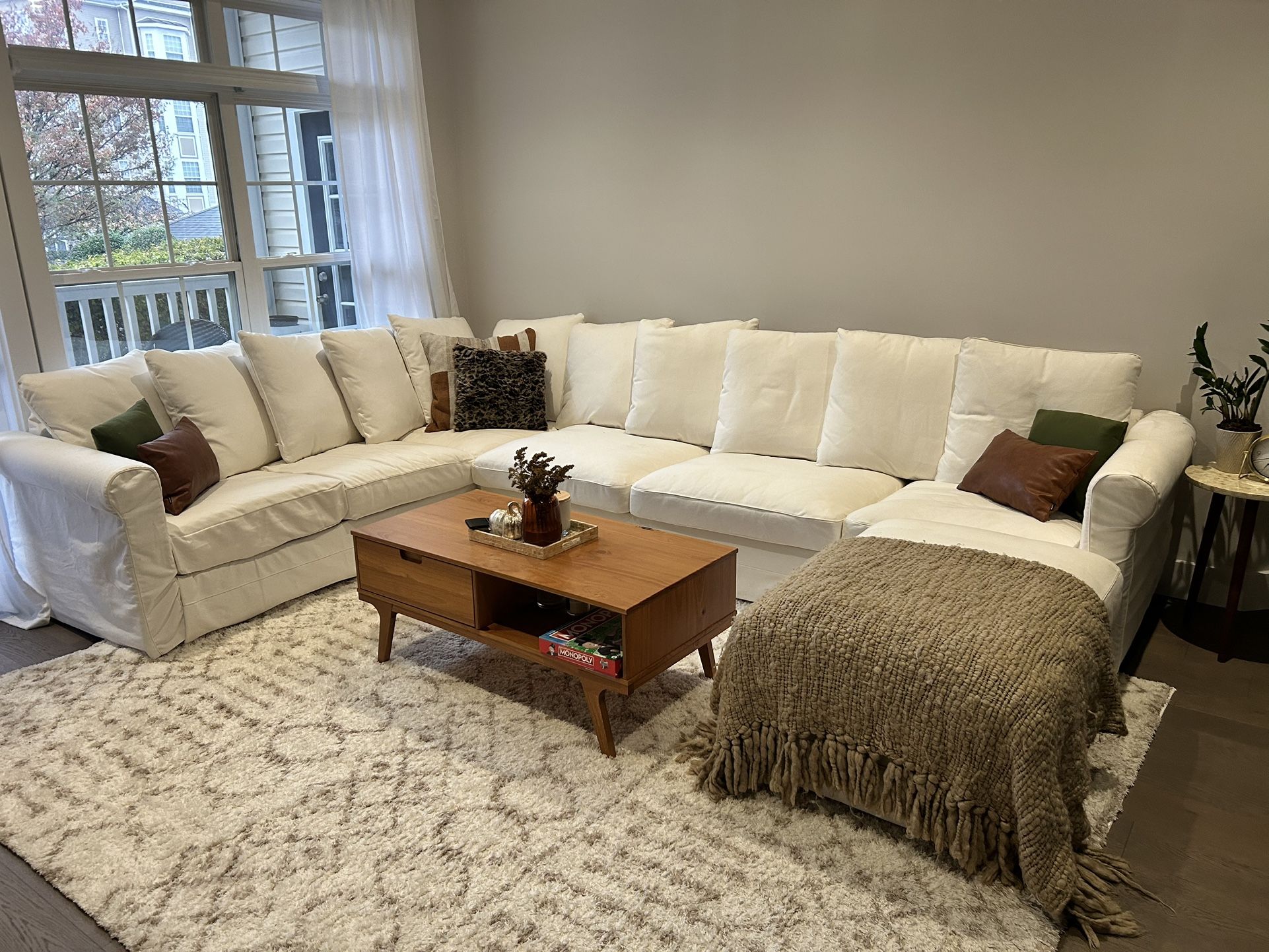 IKEA Sectional Harlanda Sleeper Sofa