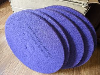 Scotch-Brite purple Diamond Floor Pad Plus XE-0060-0171-5 (5 Pack)