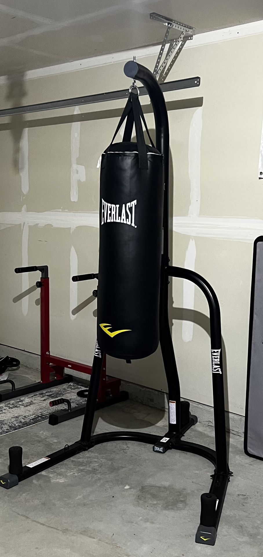 Punching bag. Boxing.