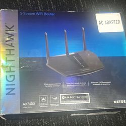 Nighthawk wifi 6 router 2.4Gbps