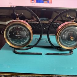 Vintage Airguide art deco solid copper clad