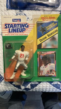 1992 Starting Lineup NFL Deion Sanders Atlanta Falcons