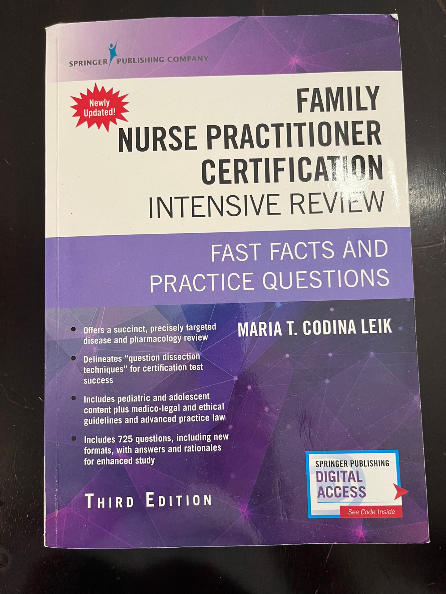 Family Nurse Practitioner Certification Intensive Review, Third Edition
