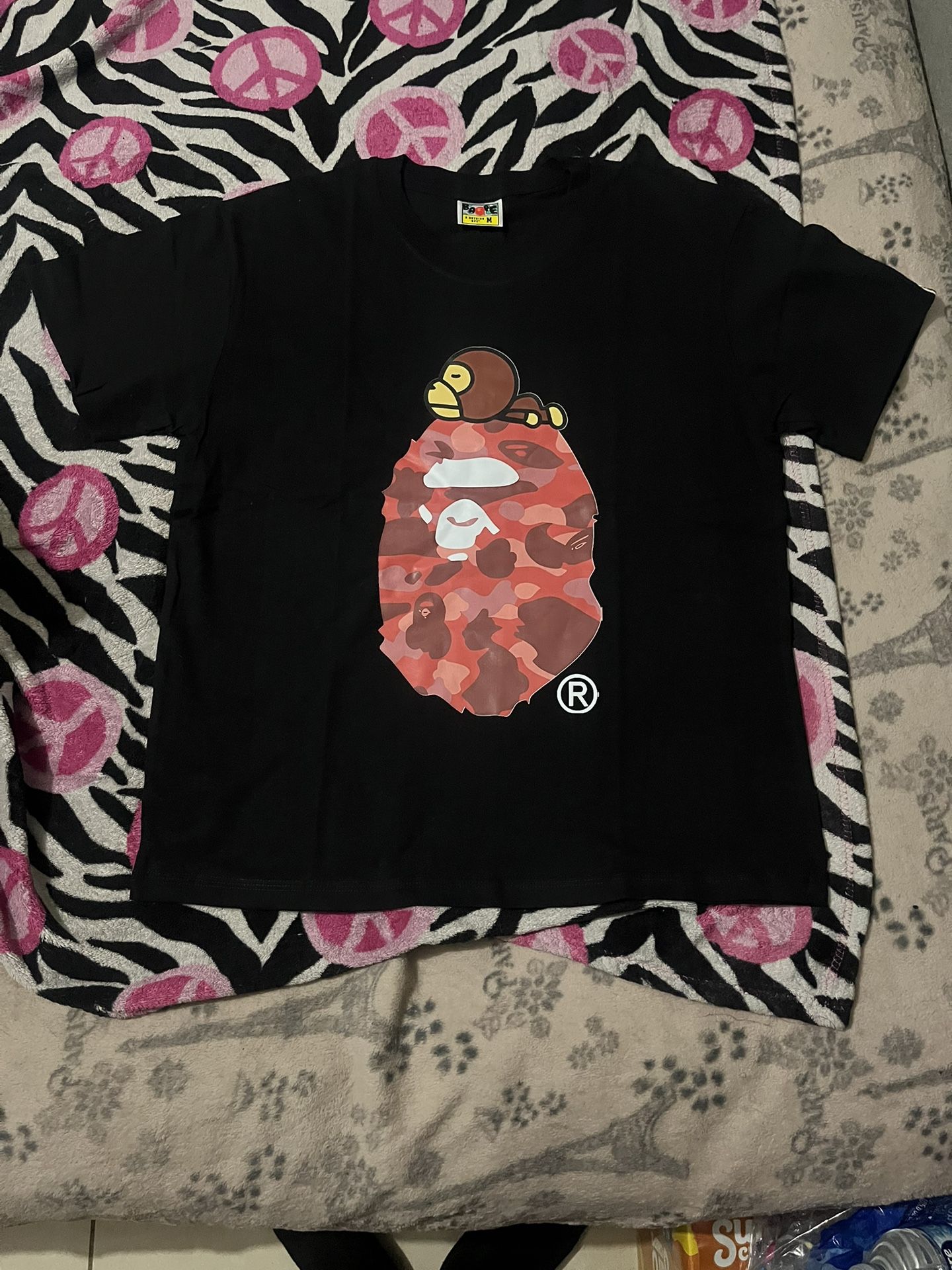 BLACK BAPE SHIRT 