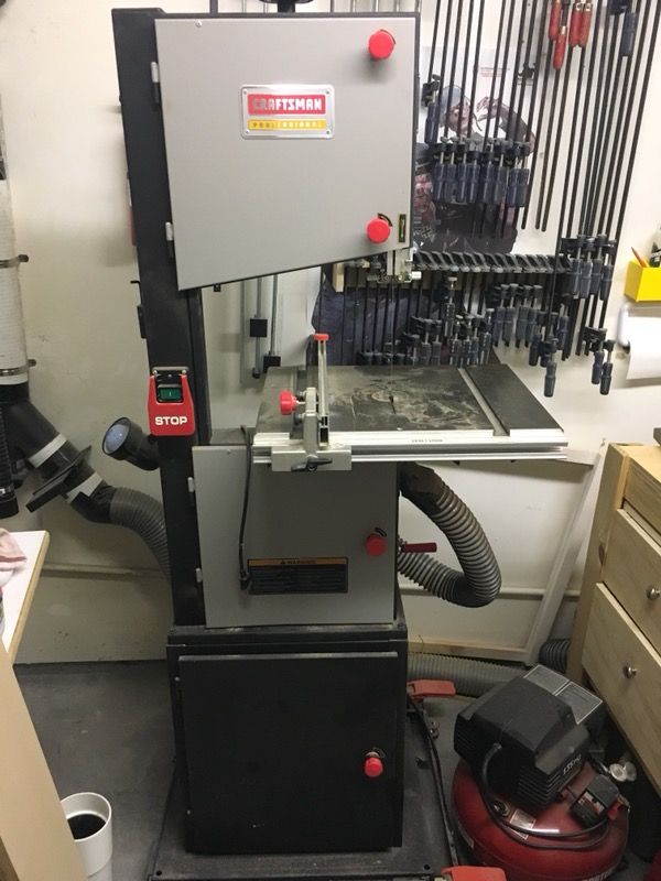 Craftsman Professional 14” Band Saw with mobile base