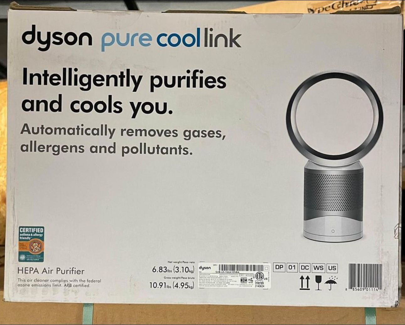 New sealed Dyson Pure Cool Link Air Purifier Desk Fan DP01