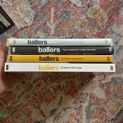 Ballers Seasons 1-4 DVD