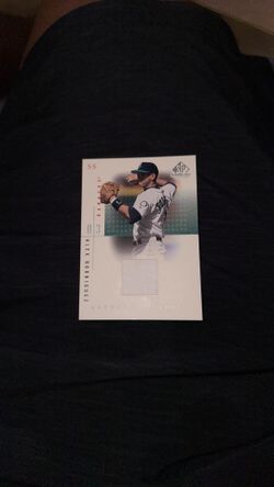 Arod 03 Authentic Game Worn Baseball Card Alex Rodriguez 