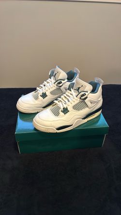 Nike Air Jordan 4 Retro Oxidized Green Mens Size 12 w/ Original Box