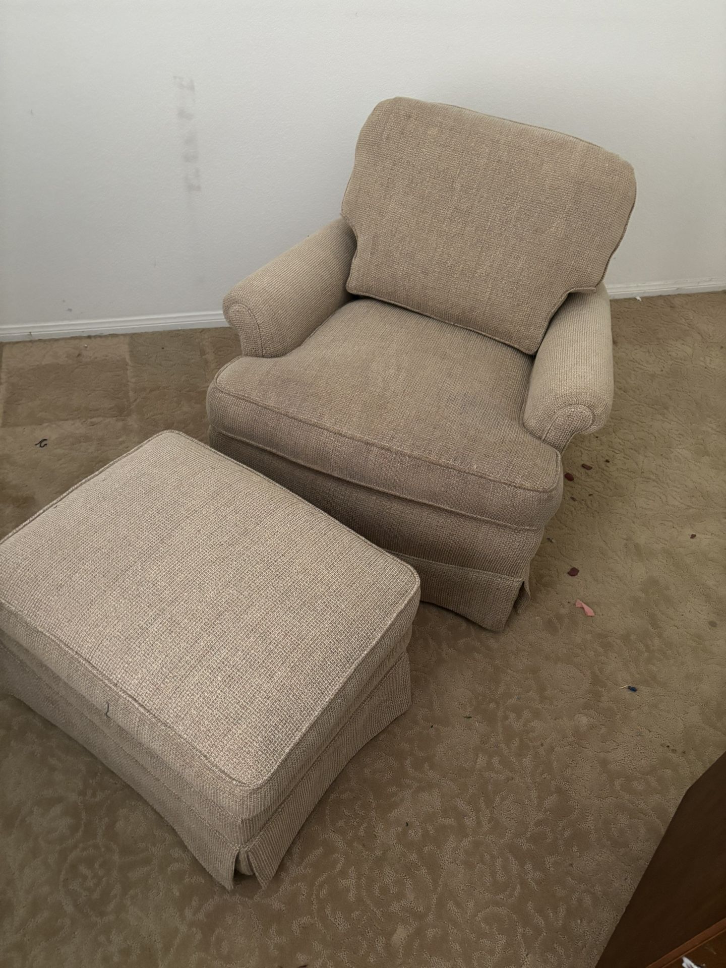 Chair and Ottoman