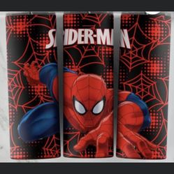 Tumbler Mug Insulated Spider Man Designs HOT/COLD 20oz 