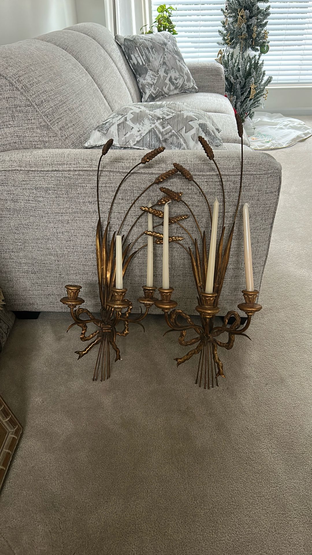 Vintage Candle Wall Sconces