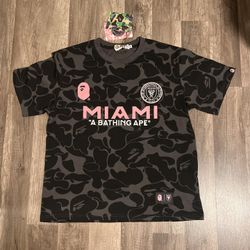 Miami bape shirt size M