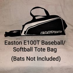 Easton Baseball/Softball Tot Bag (Bats Not Included) Price Is $20