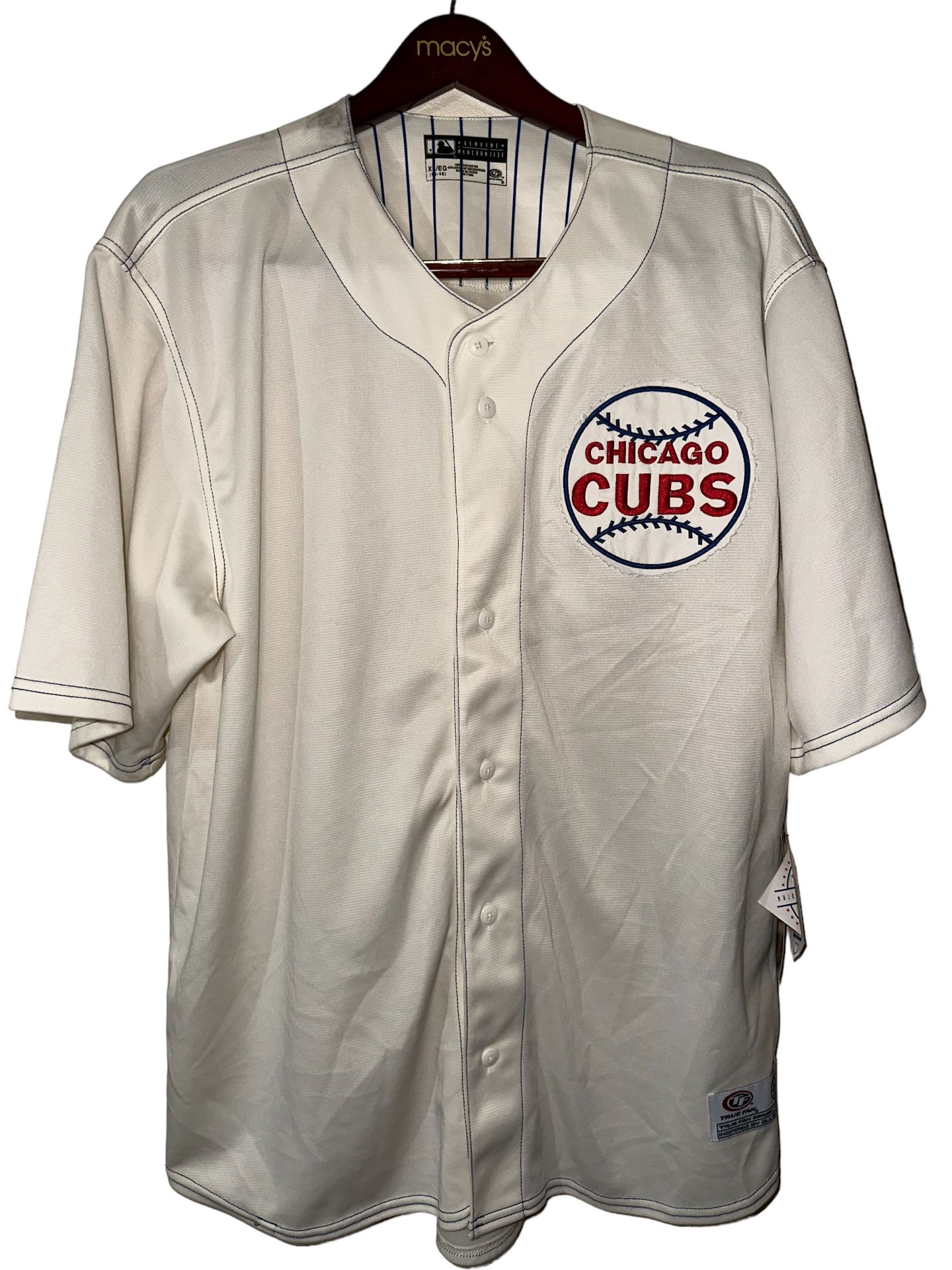 Vintage True Fan MLB Chicago Cubs Button Down Baseball Jersey XL RARE for  Sale in La Feria, TX - OfferUp