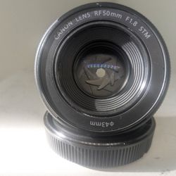 Canon RF 50mm F 1.8 Lens 