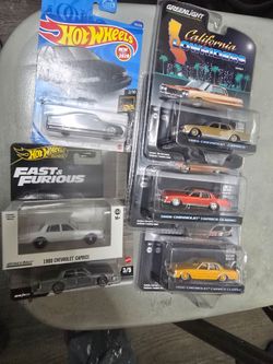 Hot Wheels & Greenlight Die-Cast Car Lot