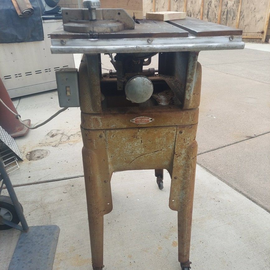 Antique Working 1950's Craftsman Table Saw for Sale in Fullerton, CA ...