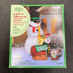 Snow Man Christmas Decoration