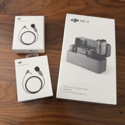DJI Mic 2 + 2 DJI Lavalier Mics